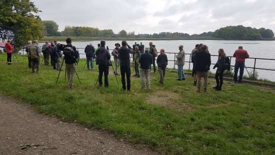 vom Ablassbauwerk hat mein einen guten Überblick.... Foto: Madlen Schimkat